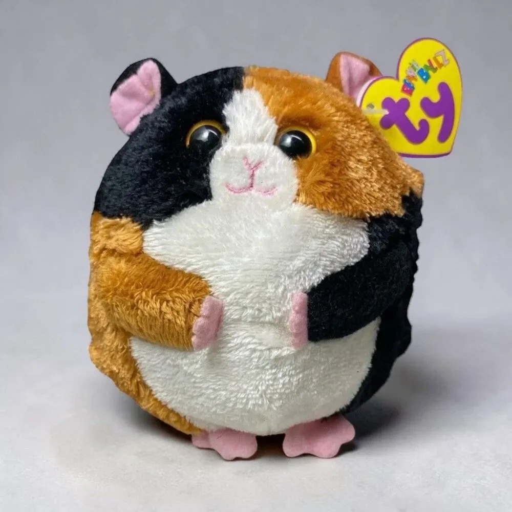 TY Beanie Ballz Speedy Guinea Pig 5” Plush NWT Retired 2011 Stuffed Animal